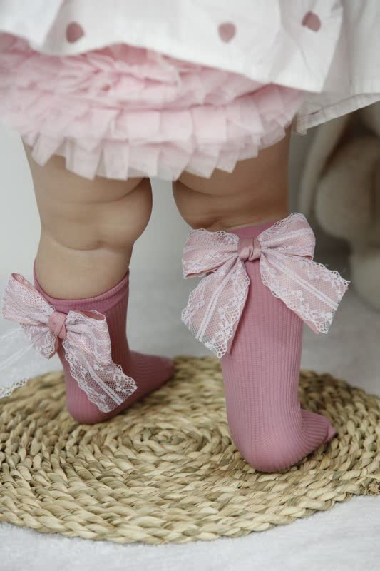 جوراب دخترانه و بچه گانه ساقدار کبریتی