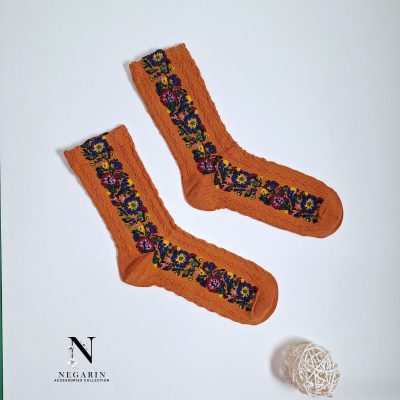 جوراب طرح بهشت