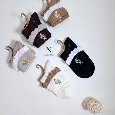 جوراب لب پاکتی بافت