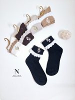 جوراب لب پاکتی جوراب گلدوزی