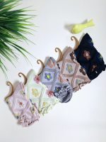 طرح برجسته گل با لب فری