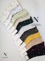 جوراب گندومی گل گلی 36 تا 41 دیجی نگارین